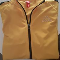 felpa Kappa unisex xl gialla