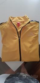felpa Kappa unisex xl gialla