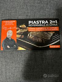 Piastra 2in1 in ghisa