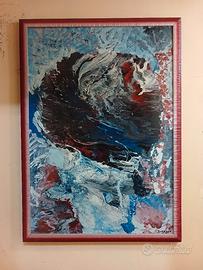 DIPINTO SURREALISMO-ASTRATTO 