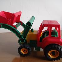 escavatore giocattolo 