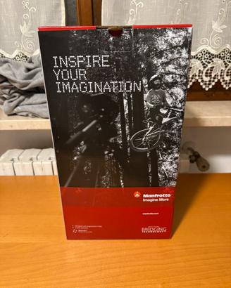 Manfrotto Testa Video con Base Piatta e Leva Fissa