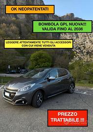 PEUGEOT 208 - GPL NUOVO - NEOPATENTATI
