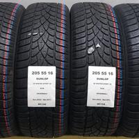 4 GOMME 205 55 16 DUNLOP BR1358