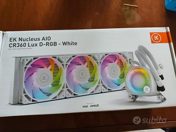 EK Nucleus AIO CR360 Lux D-RGB white