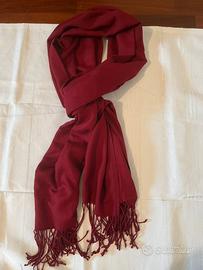 Sciarpa bordeaux