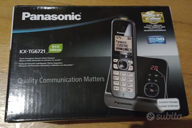 cordless con segreteria PANASONIC KX-TG6721