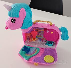 gioco per bambini Polly pocket unicorno 
