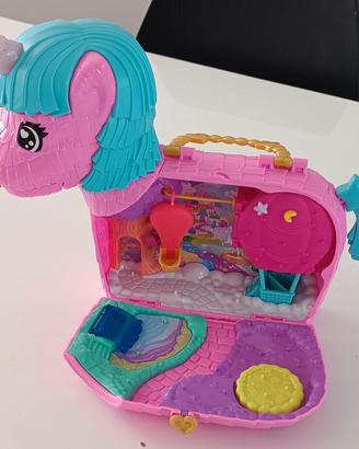 gioco per bambini Polly pocket unicorno 