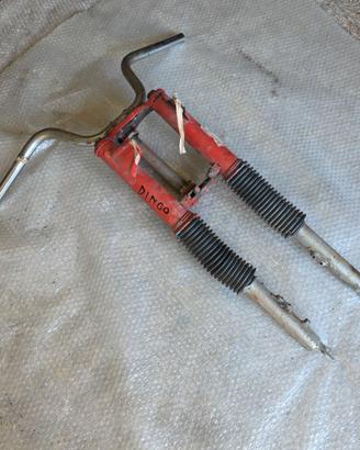 forcella e manubrio per guzzi Dingo 50 cc