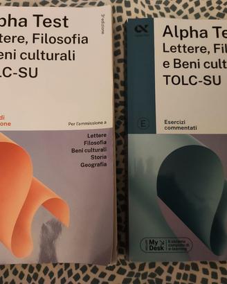 Alpha Test Lettere, Filosofia e Beni Culturali 