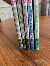 manga THE PROMISED NEVERLAND 1-2-3-4-5
