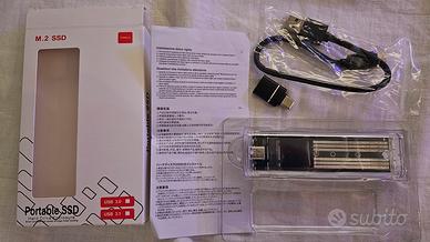 Case Custodia esterna SSD M.2 NGFF SATA 