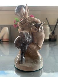 ROYAL COPENHAGEN – Faun with Owl (#2107)