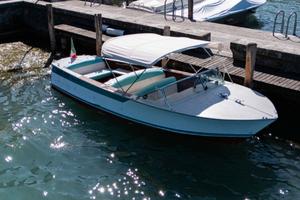 Motoscafo in legno, cantiere Archetti