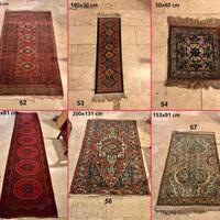 Lotto di 20 tappeti varie misure