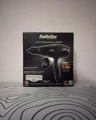 Phon BaByliss 2200W Pro Motore AC (Made in Italy)