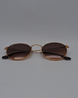 Ray-Ban RB3447 Round Metal 50-21 – Bronzo/Rosa
