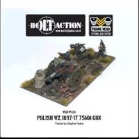 Warlord Games Bolt Action Polish Army 75mm GunWWII