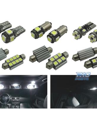 KIT 16 LAMPADE LED INTERNE BMW E90 SEDAN 316I 318I