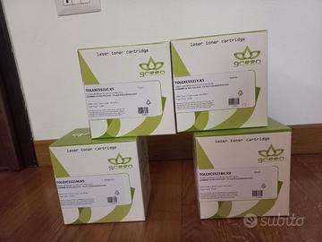Toner Lexmark CS CX stock 4 pezzi