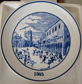 Tris Piatti Collezione Cassa Risparmio Verona Vice