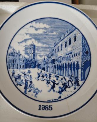 Tris Piatti Collezione Cassa Risparmio Verona Vice
