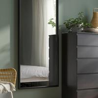 SPECCHIO 65X150 cornice Nera 