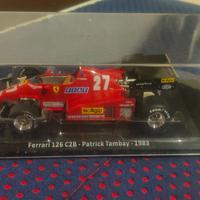 Grandi Ferrari 126 c2b. di Patrick tambay 1983