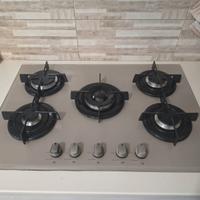 Piano Cottura e Forno  Hotpoint in vetro champagne