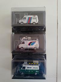 Set 3 Furgoni Rally Assistenza Rallye 1/43