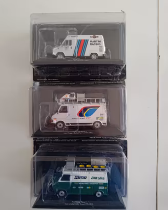 Set 3 Furgoni Rally Assistenza Rallye 1/43