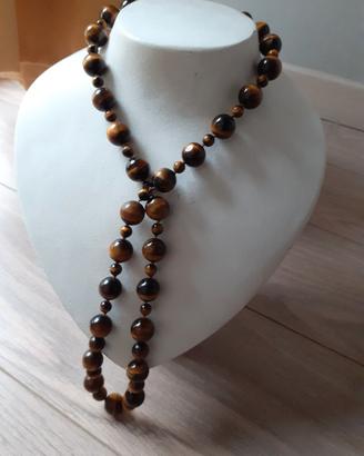 collana occhio di tigre 