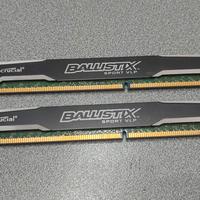 16gb RAM DDR3 Ballistix sport vlp