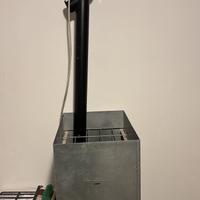 Serbatoio pellet con coclea