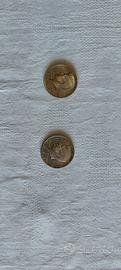2 mezzi dollari Kennedy 1972