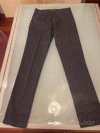 Pantaloni cotone blu