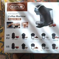 Macchina da caffè a cialde, macinato,capsule, 