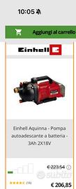 Pompa a batteria Enihell