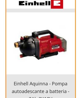 Pompa a batteria Enihell