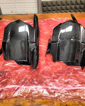 Parafango post. Kawasaki Z900 2020/26 in Carbonio