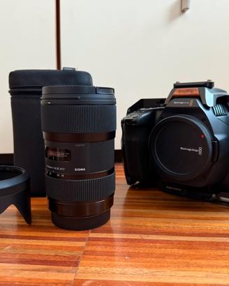 Blackmagic Pocket Cinema 6K Pro + Sigma 18-35 f1.8