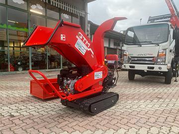 Cippatore Cingolato GIOR 1300 su Motocarriola