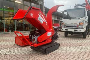 Cippatore Cingolato GIOR 1300 su Motocarriola