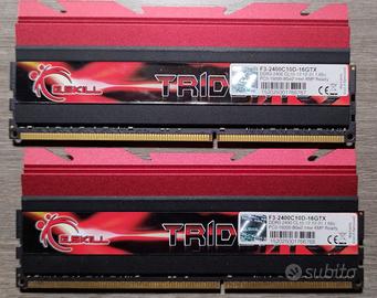RAM 16Gb (2x8)  G.SkillDDR3 2400 CL10-12-12-31