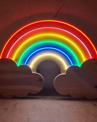 Insegna arcobaleno a LED