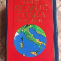 Grande atlante d'italia de agostini - anno 1987