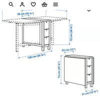 Tavolo a ribalta ikea
