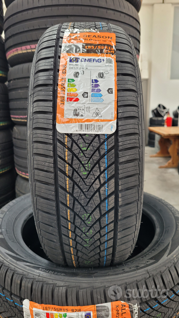 Gomme TRACMAX TRAC-S 185/55 R 15 82H PNEUMATICI AUTO 4 STAGIONI 