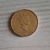 moneta 1 dollaro Canada Regina Elisabetta II 1995